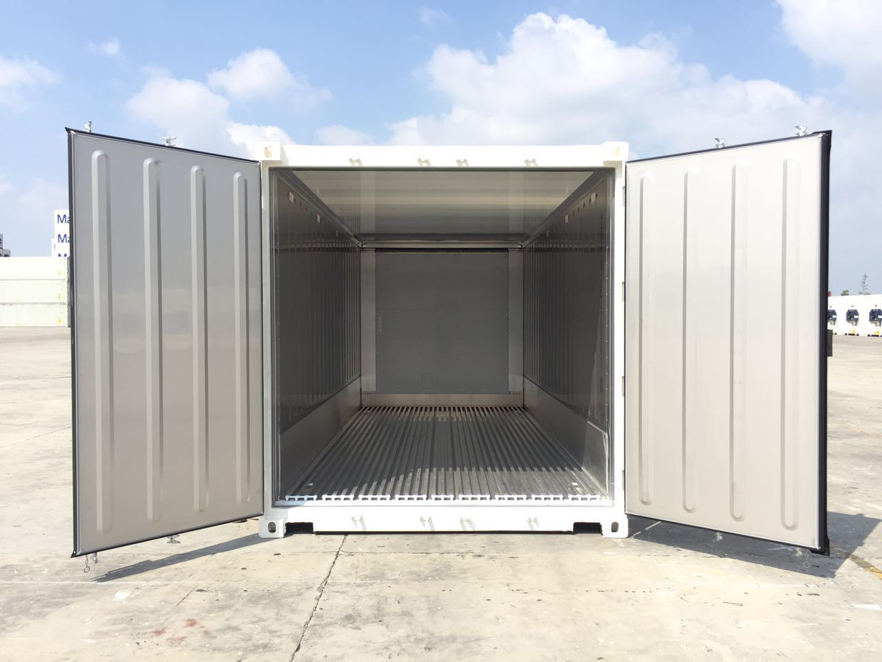 SCF's shipping container range
